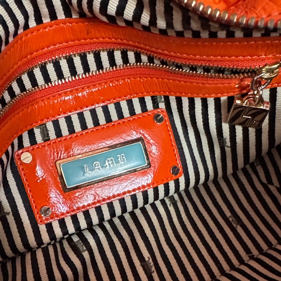 L.A.M.B. Orange Vintage Los Feliz Bag - Picture 6 of 10